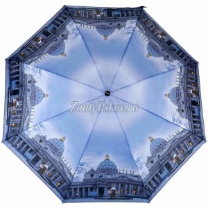 Женский зонт-мини с дворцом, Monsoon, механика, 5 сл.,арт.8018-3